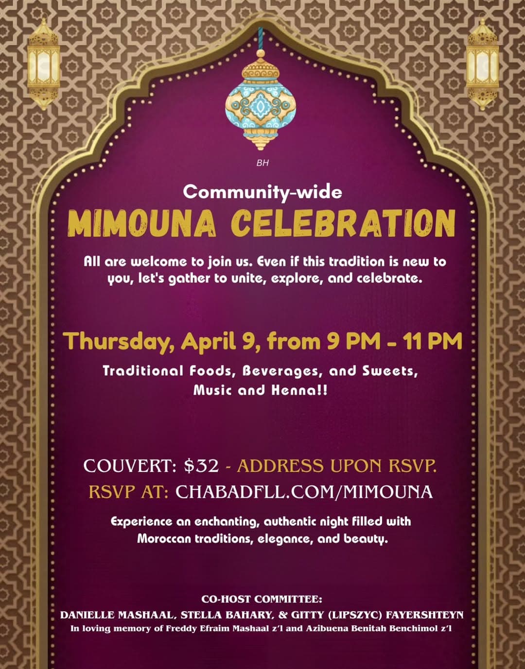 Grand Mimouna Celebration