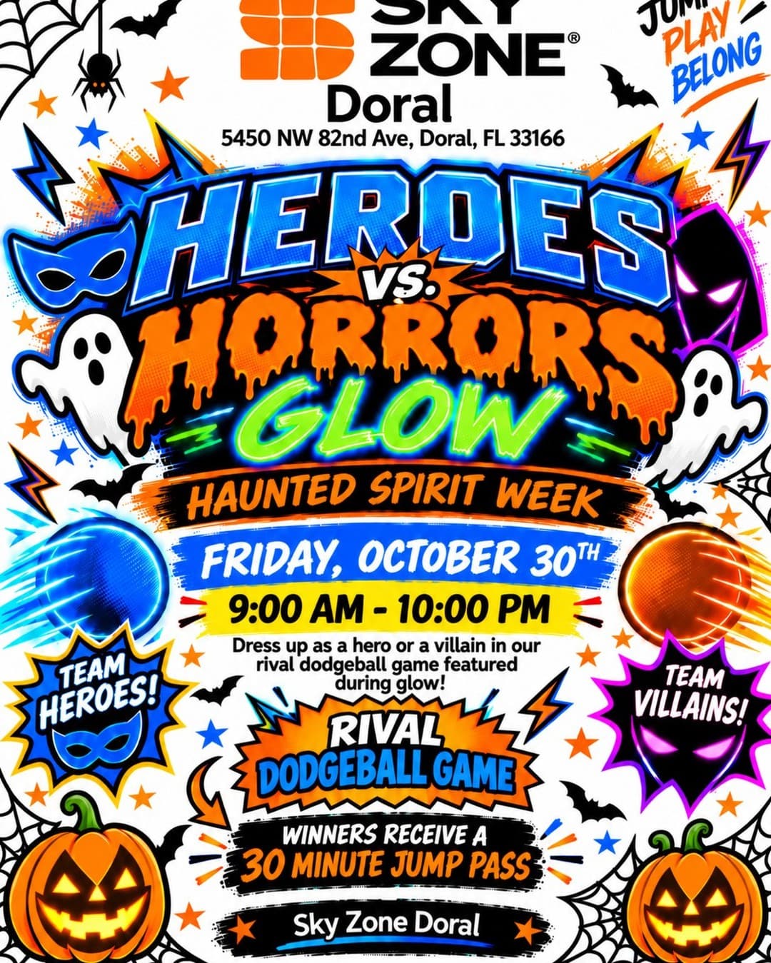 Heroes vs. Horrors Glow
