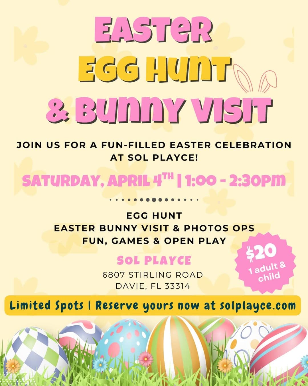 Easter Egg Hunt & Bunny Visit