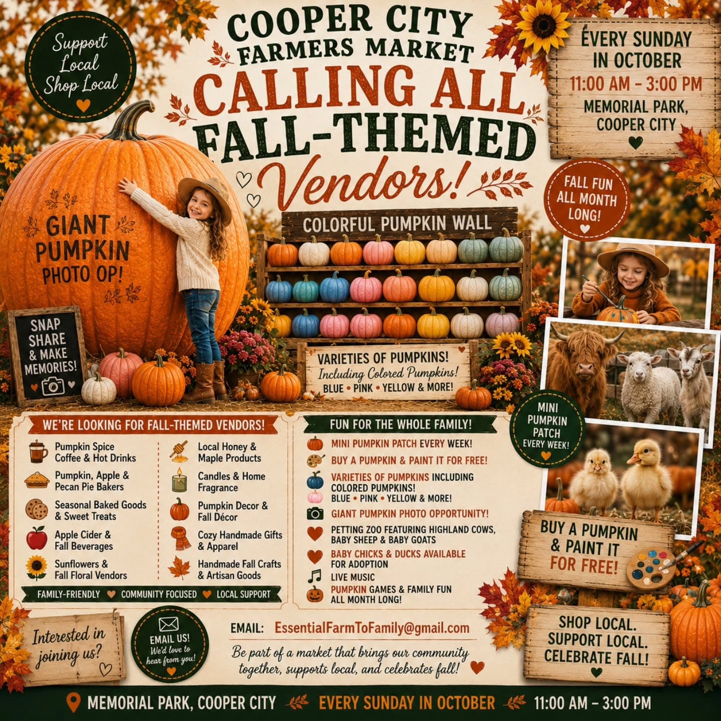 Cooper City Farmers Market - Fall Fun