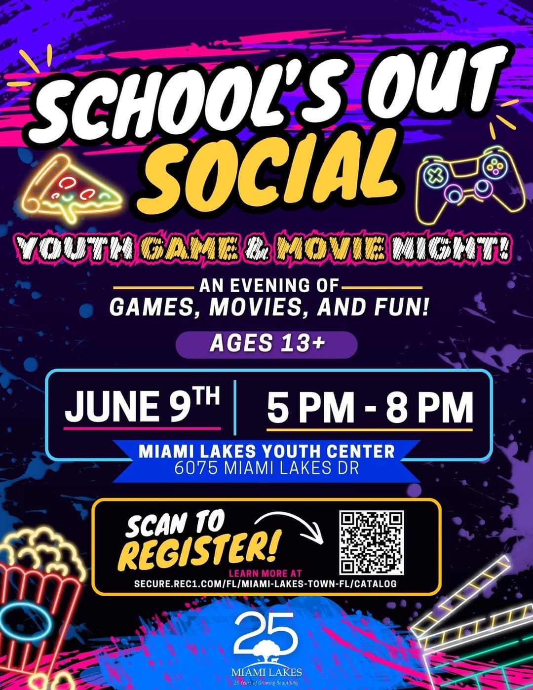 Youth Game & Movie Night