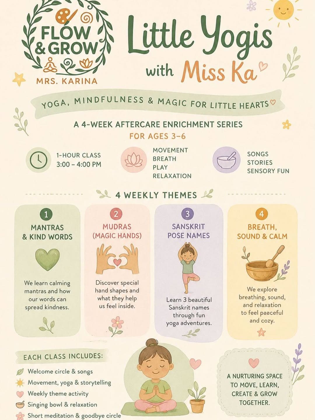 Little Yogis with Miss Ka