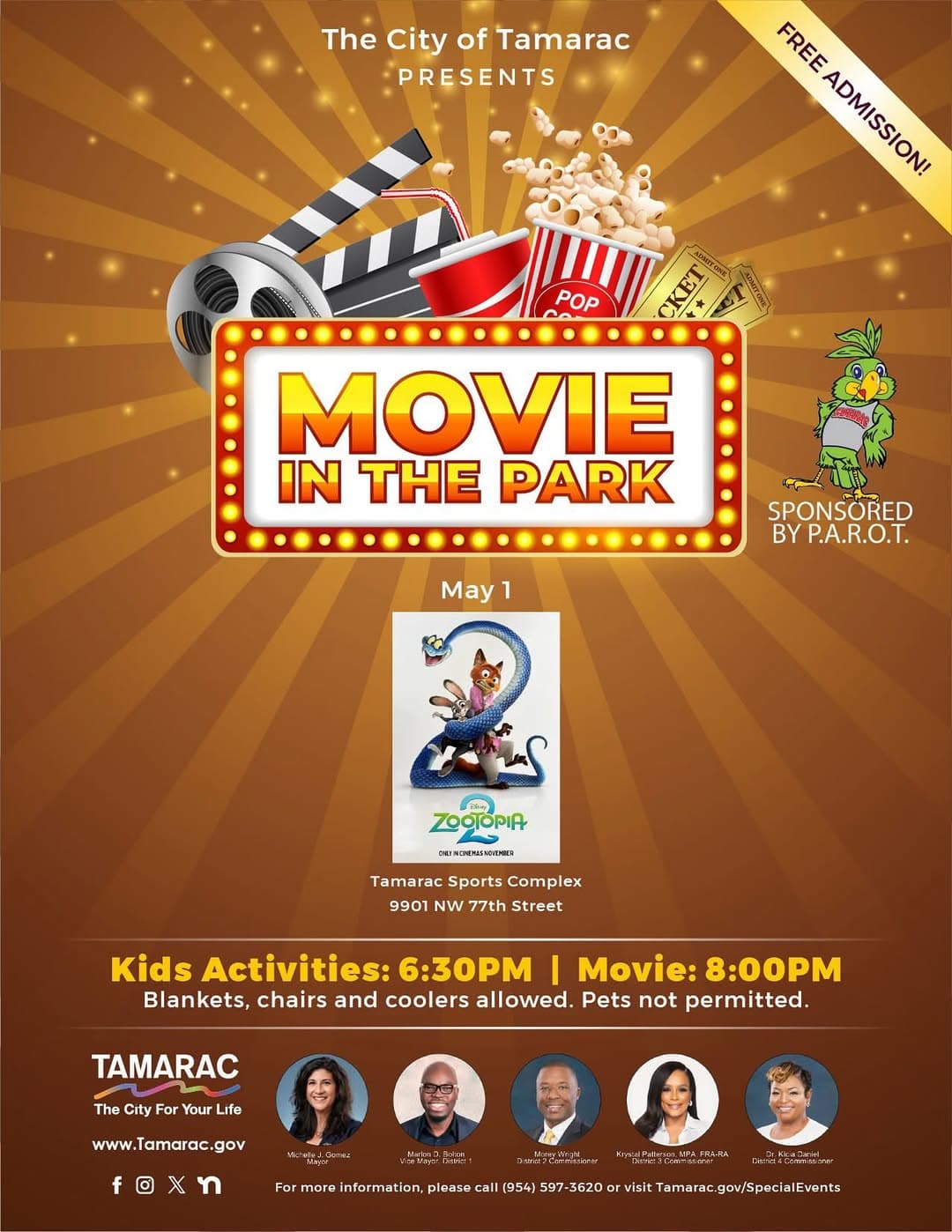 Movie in the Park: Zootopia 2