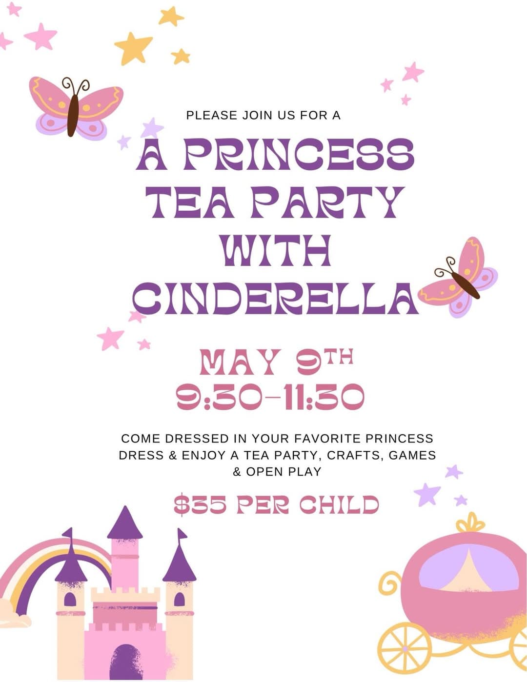 Princess Tea Party with Cinderella