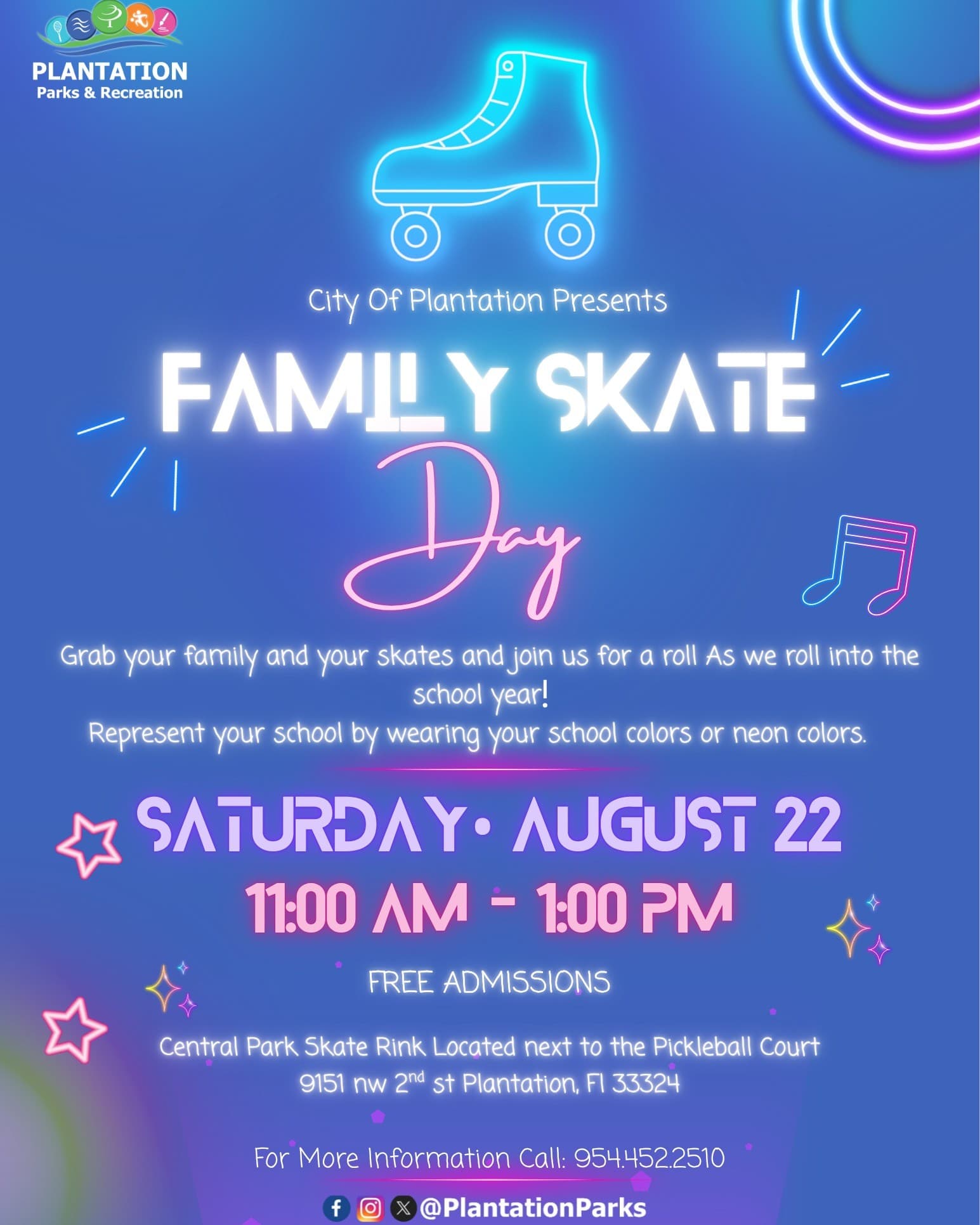 Family Skate Day