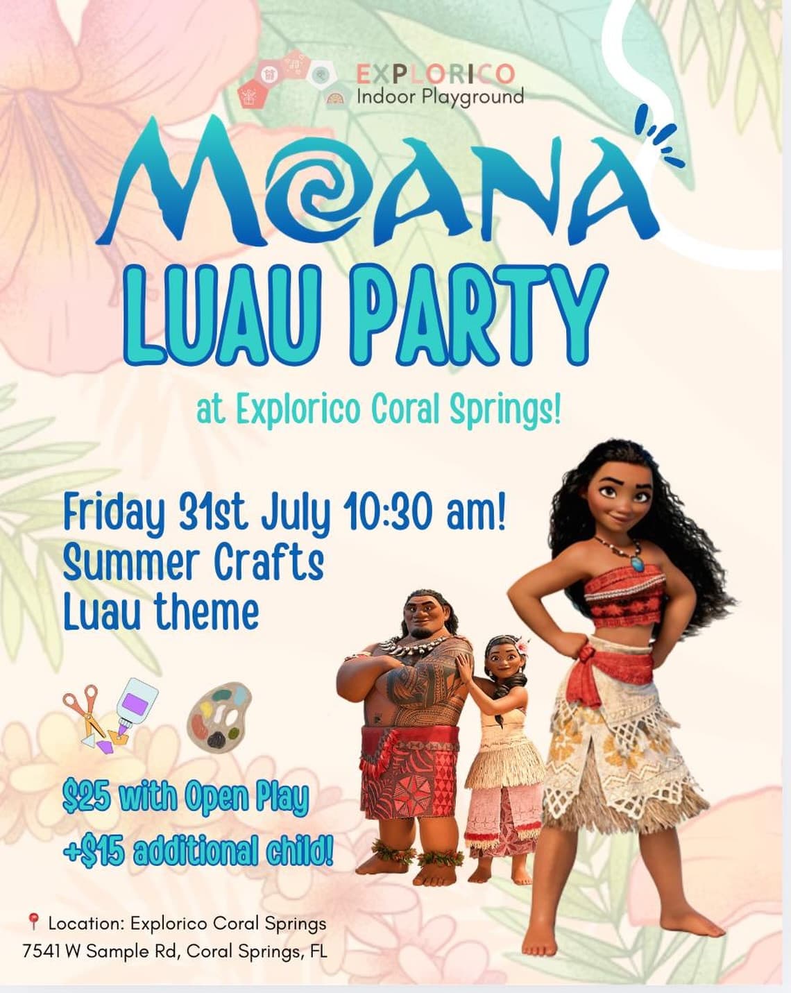 Moana Luau Party