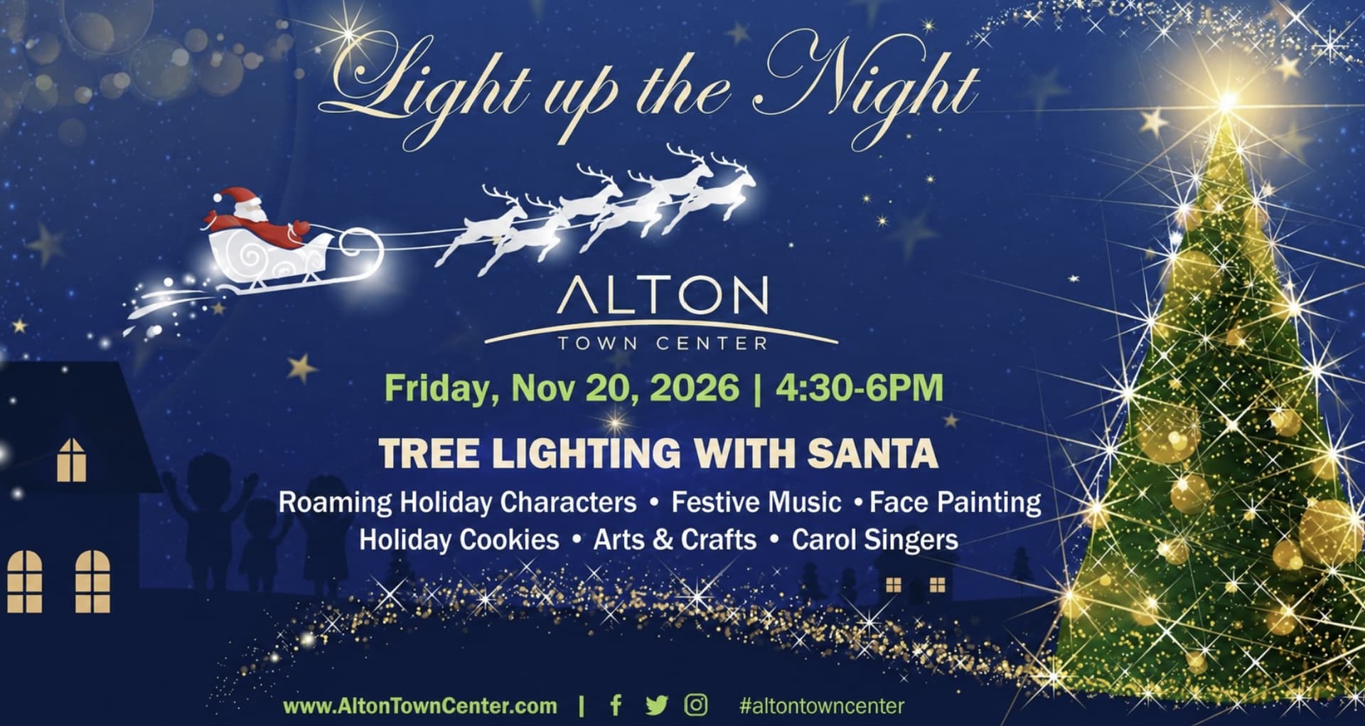 Tree Lighting with Santa