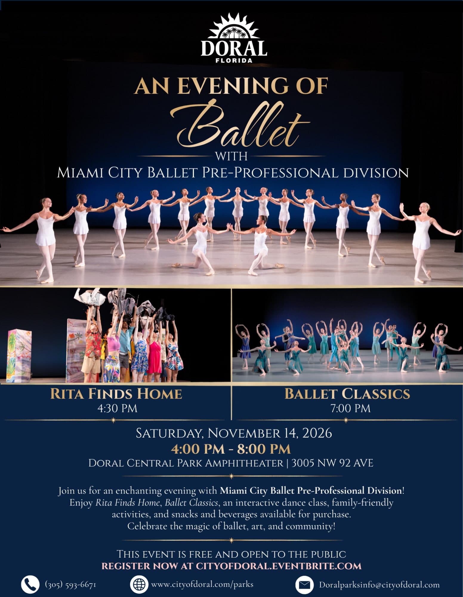 An Evening of Ballet with Miami City Ballet