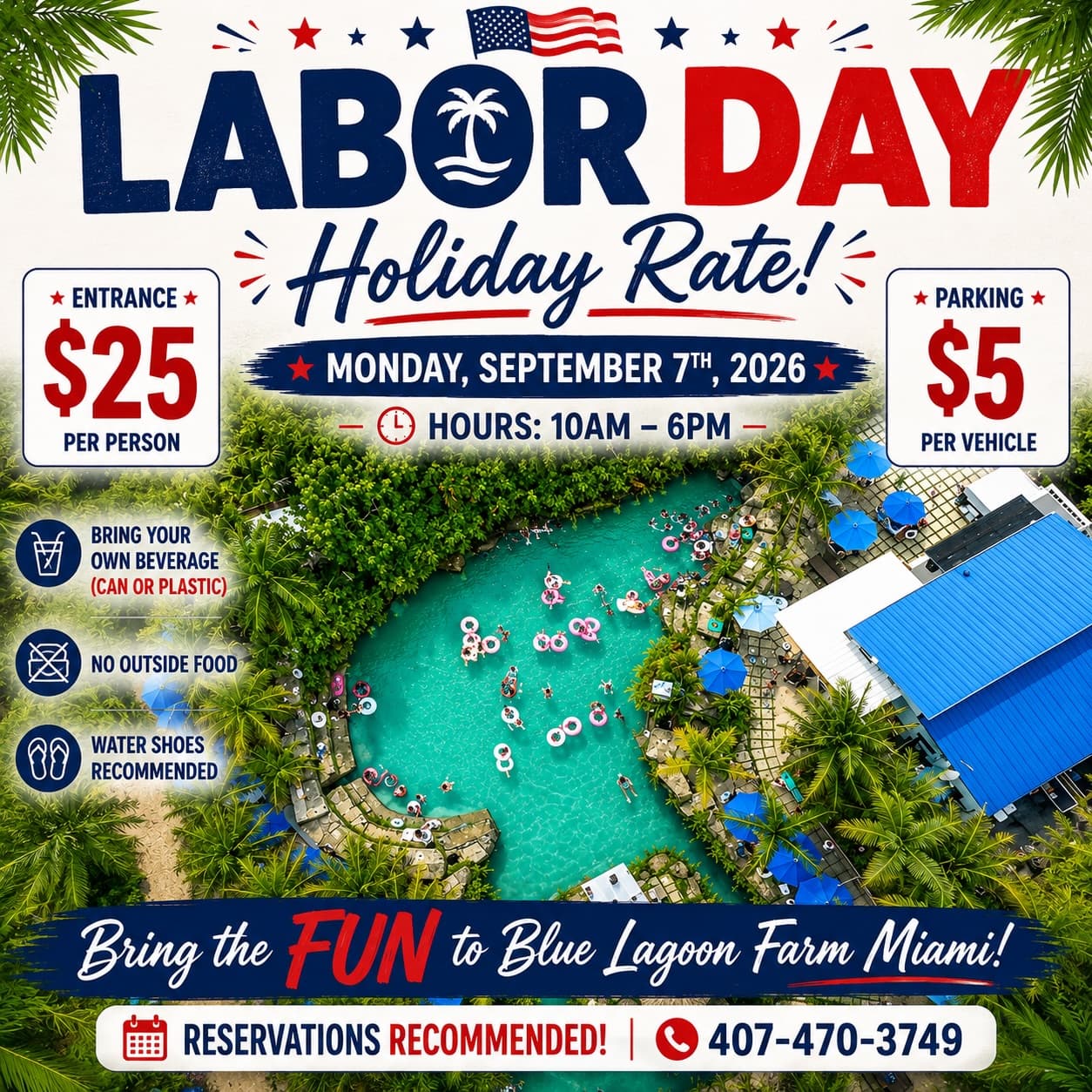 Labor Day at Blue Lagoon Farm Miami