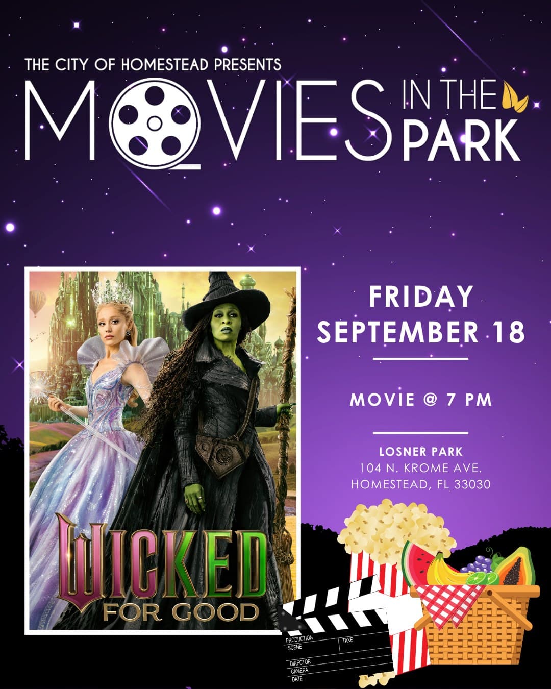 Outdoor Movie Night at Losner Park