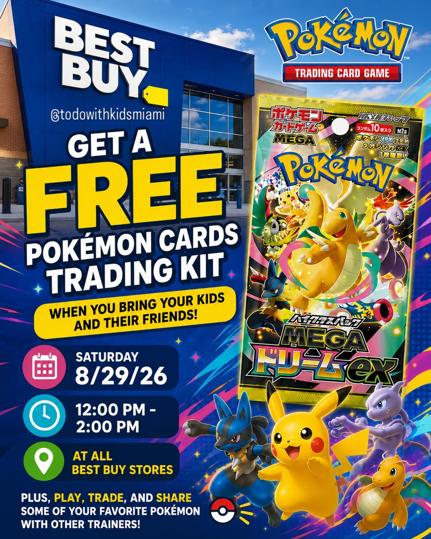 Pokémon Cards Trading Kit Event