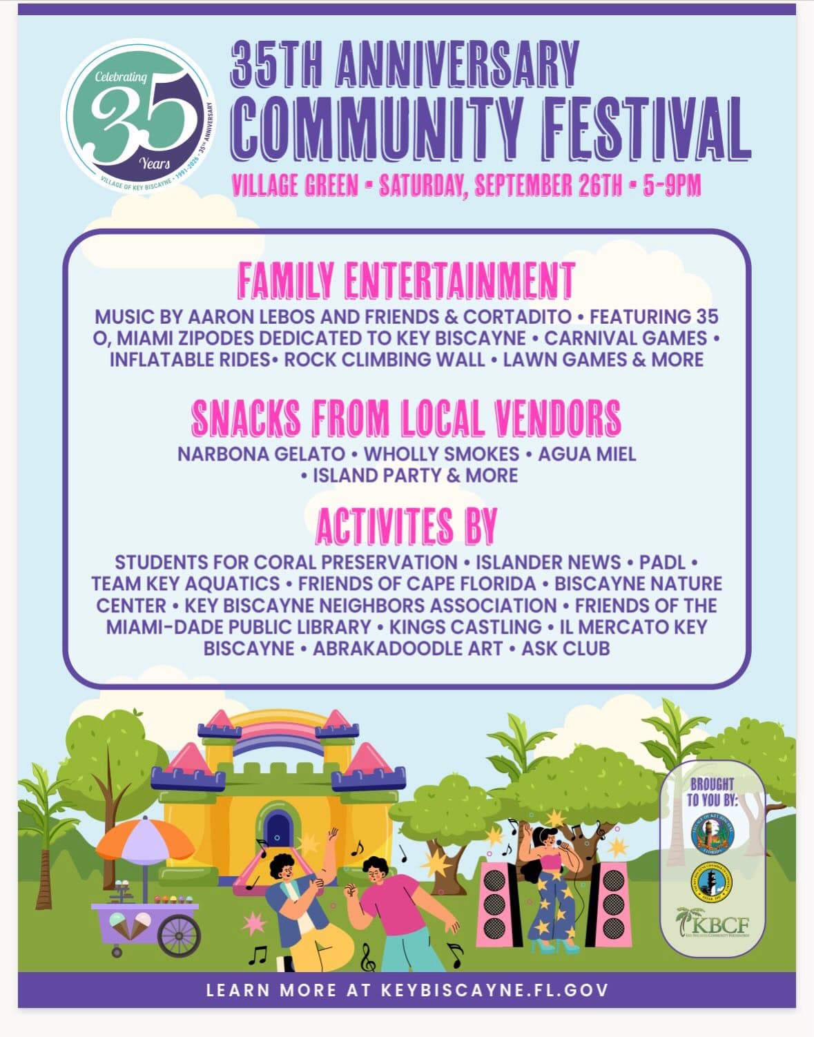 35th Anniversary Community Festival