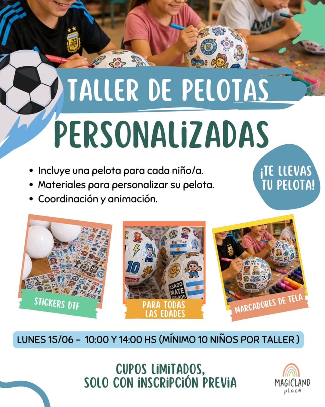 Taller de Pelotas Personalizadas