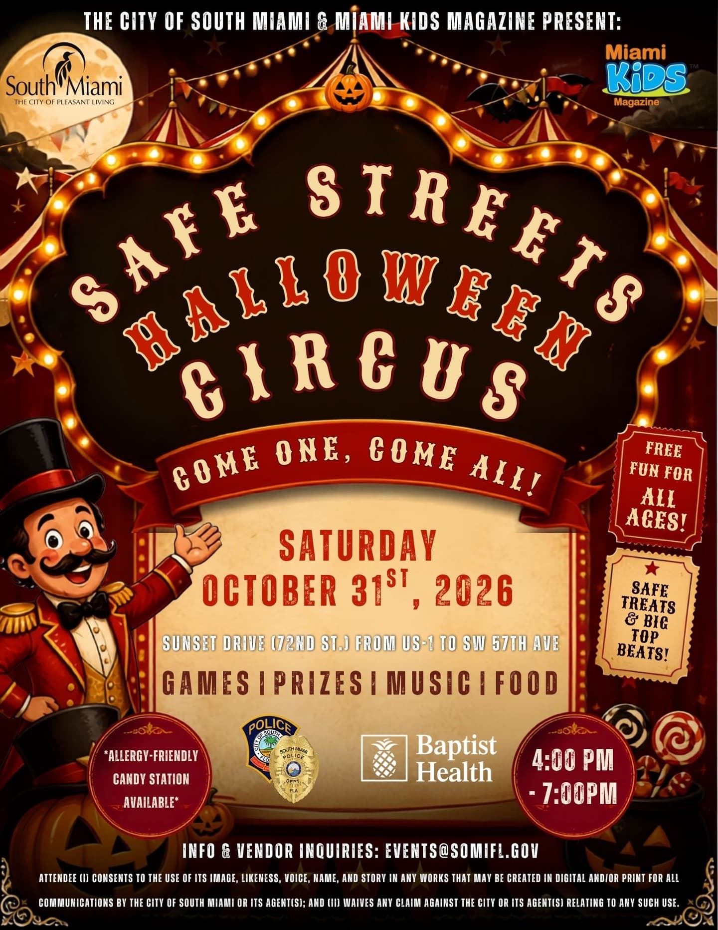 Safe Streets Halloween Circus Parade