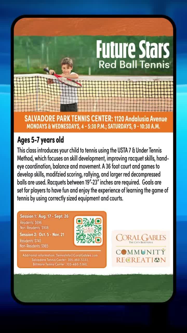 Future Stars Red Ball Tennis