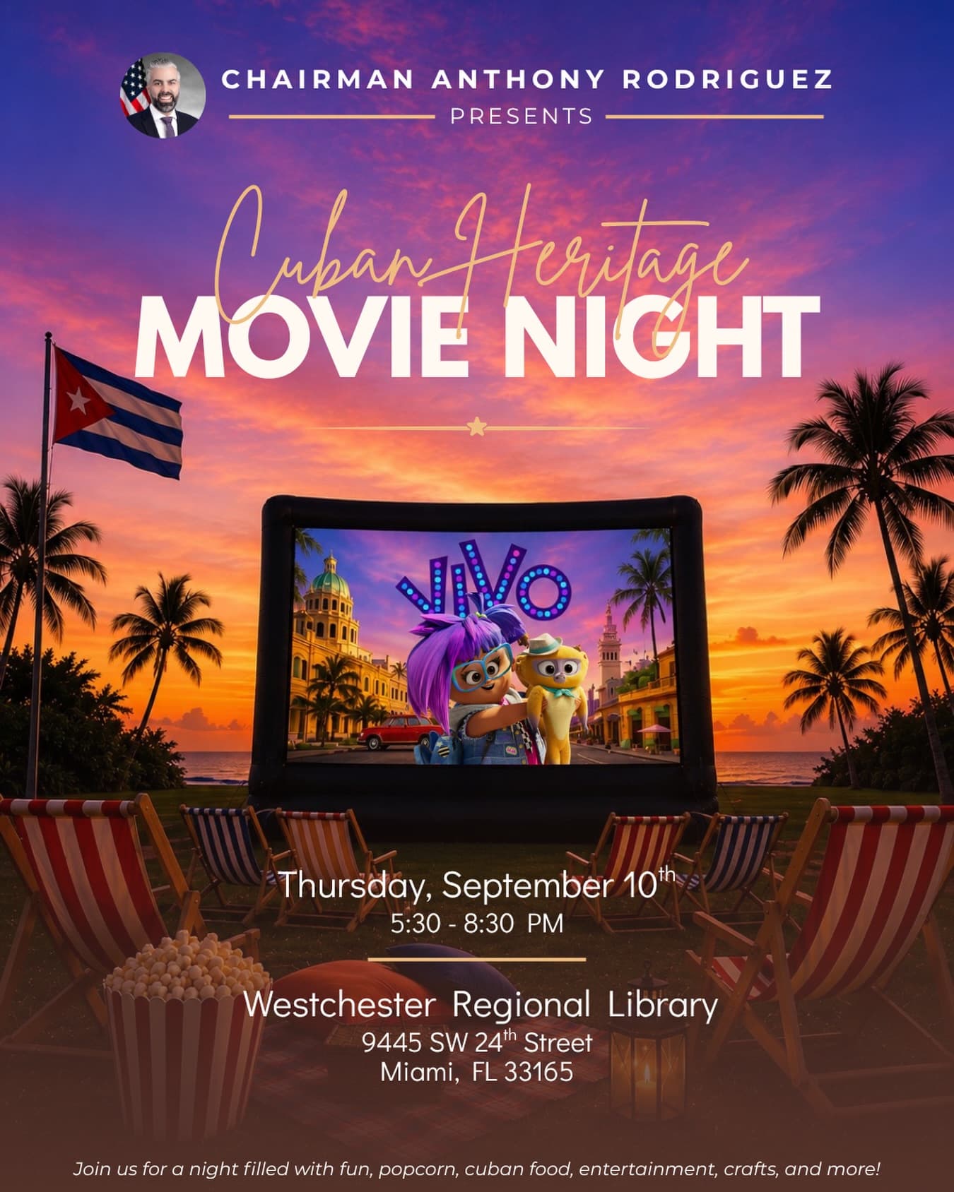 Cuban Heritage Movie Night