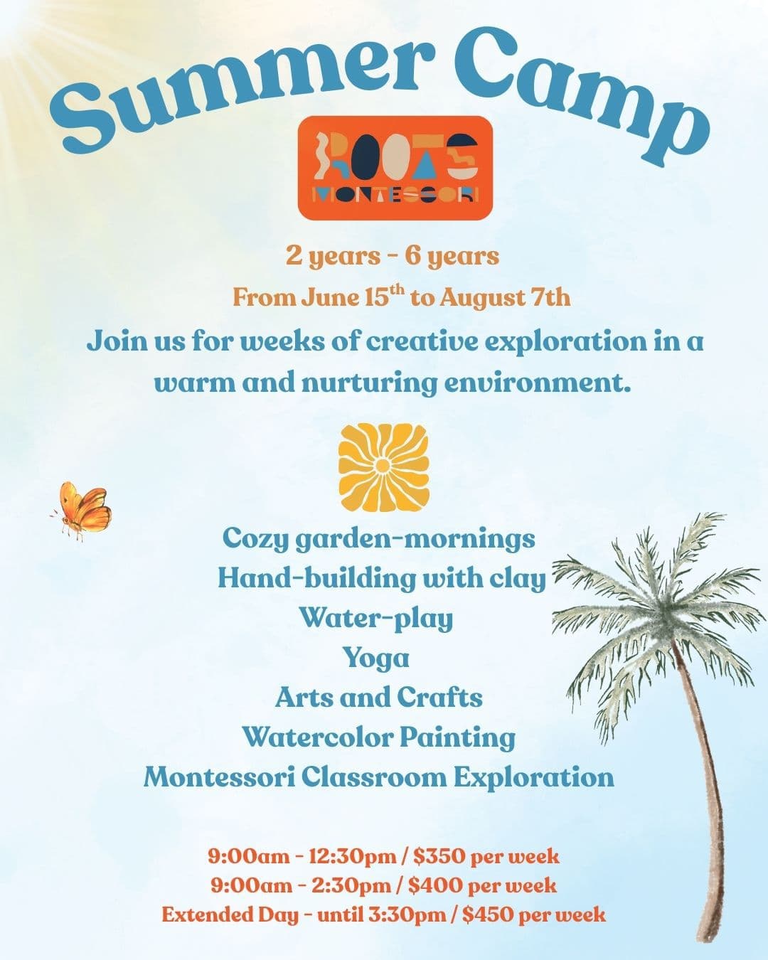 Creative Summer Camp Exploration at Roots Montessori