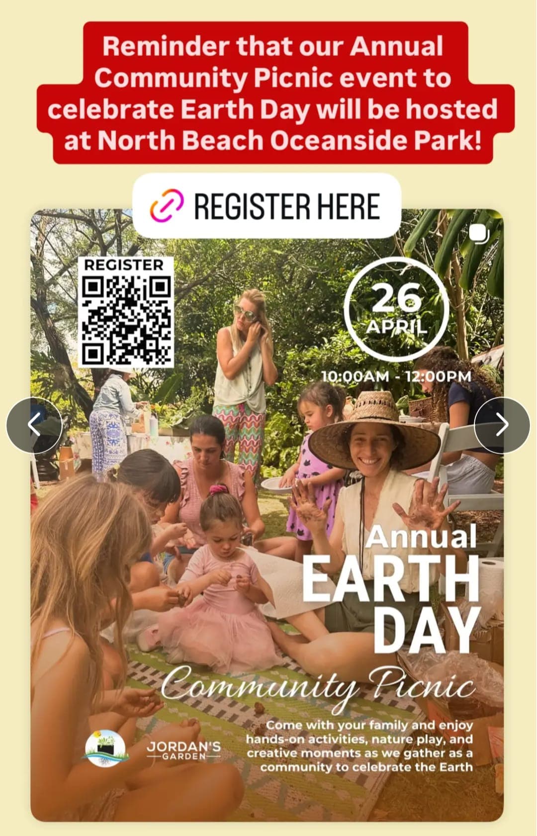 Annual Earth Day Community Picnic