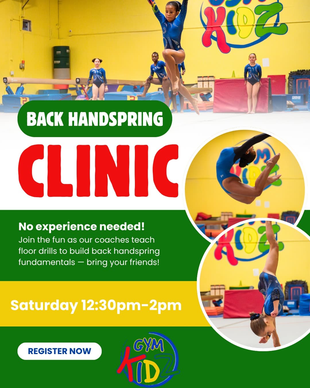 Back Handspring Skill Clinic