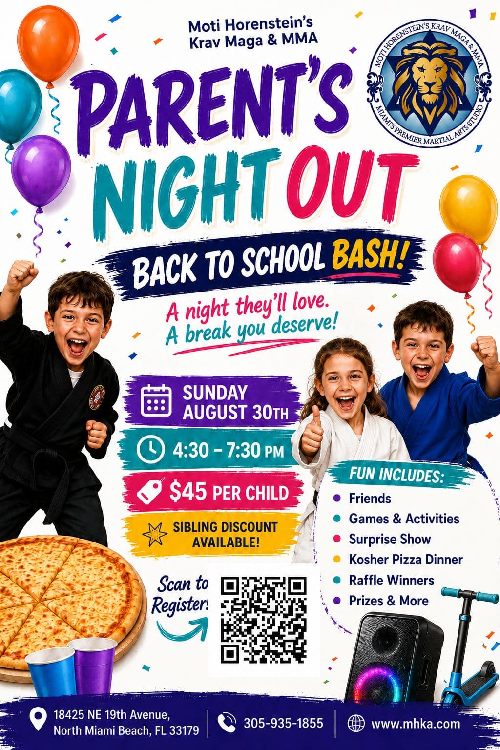 Parent's Night Out: Back to School Bash!