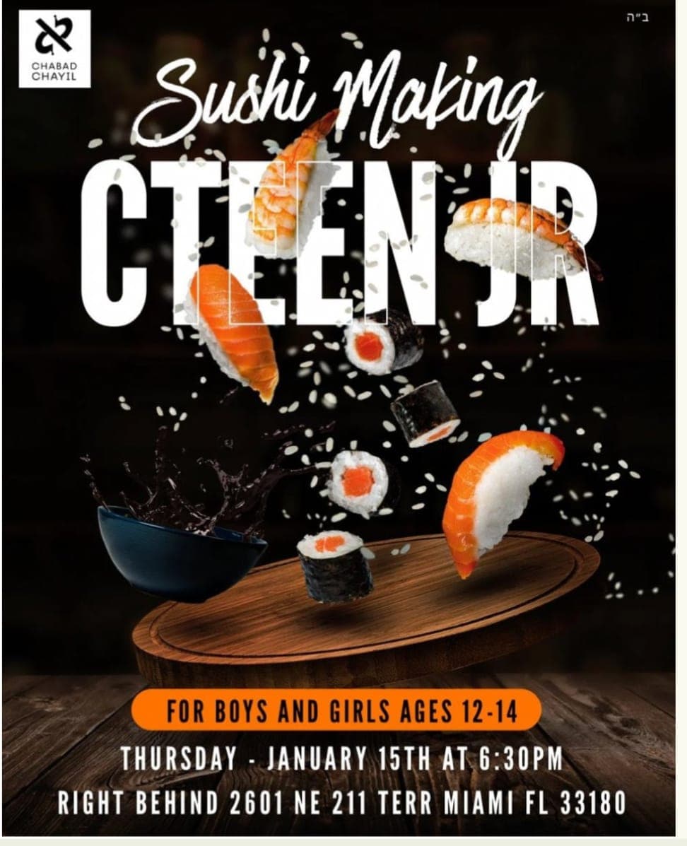 CTeen Jr Sushi Making