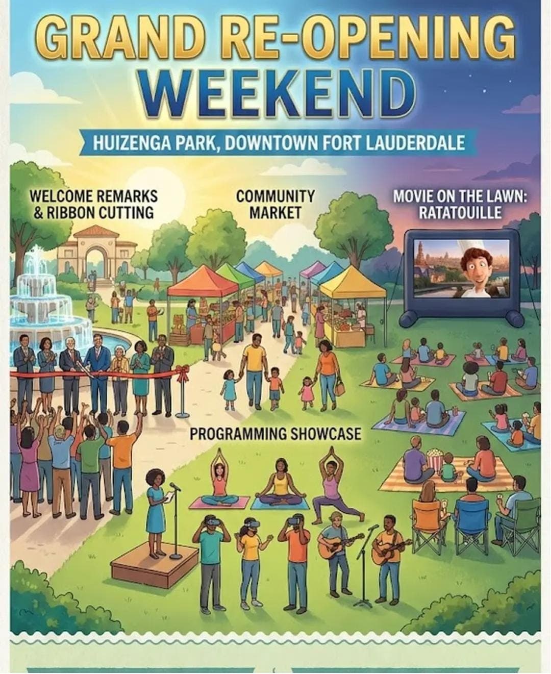 Grand Re-Opening Weekend