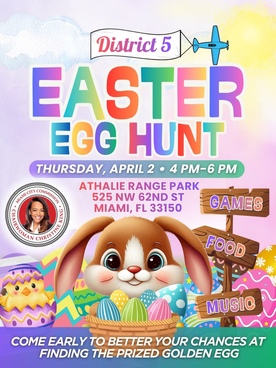 District 5 Easter Egg Hunt Celebration