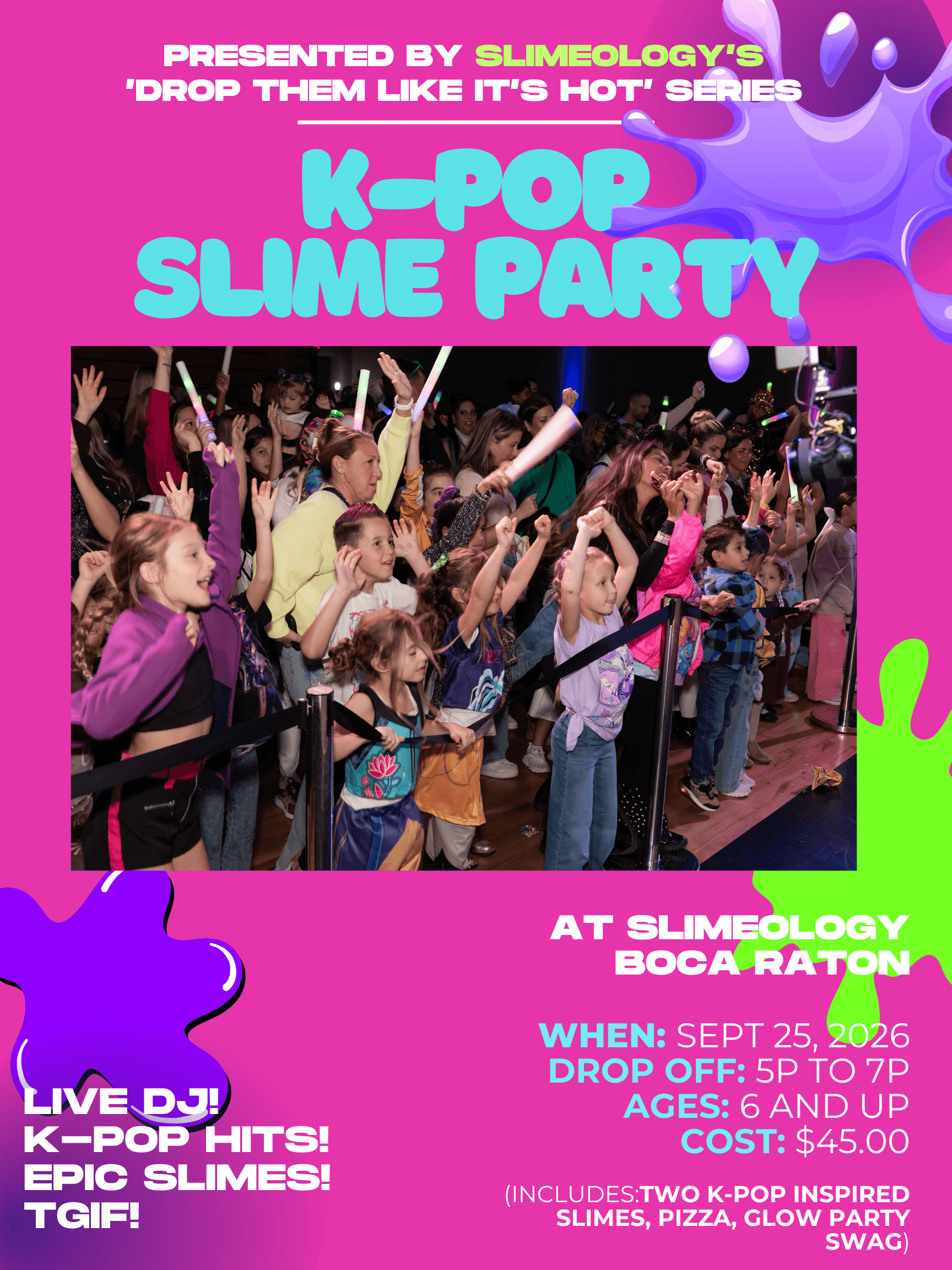 K-Pop Slime Party