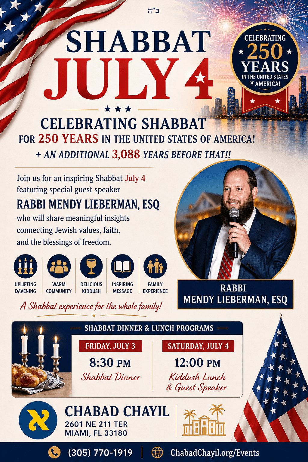 Shabbat July 4