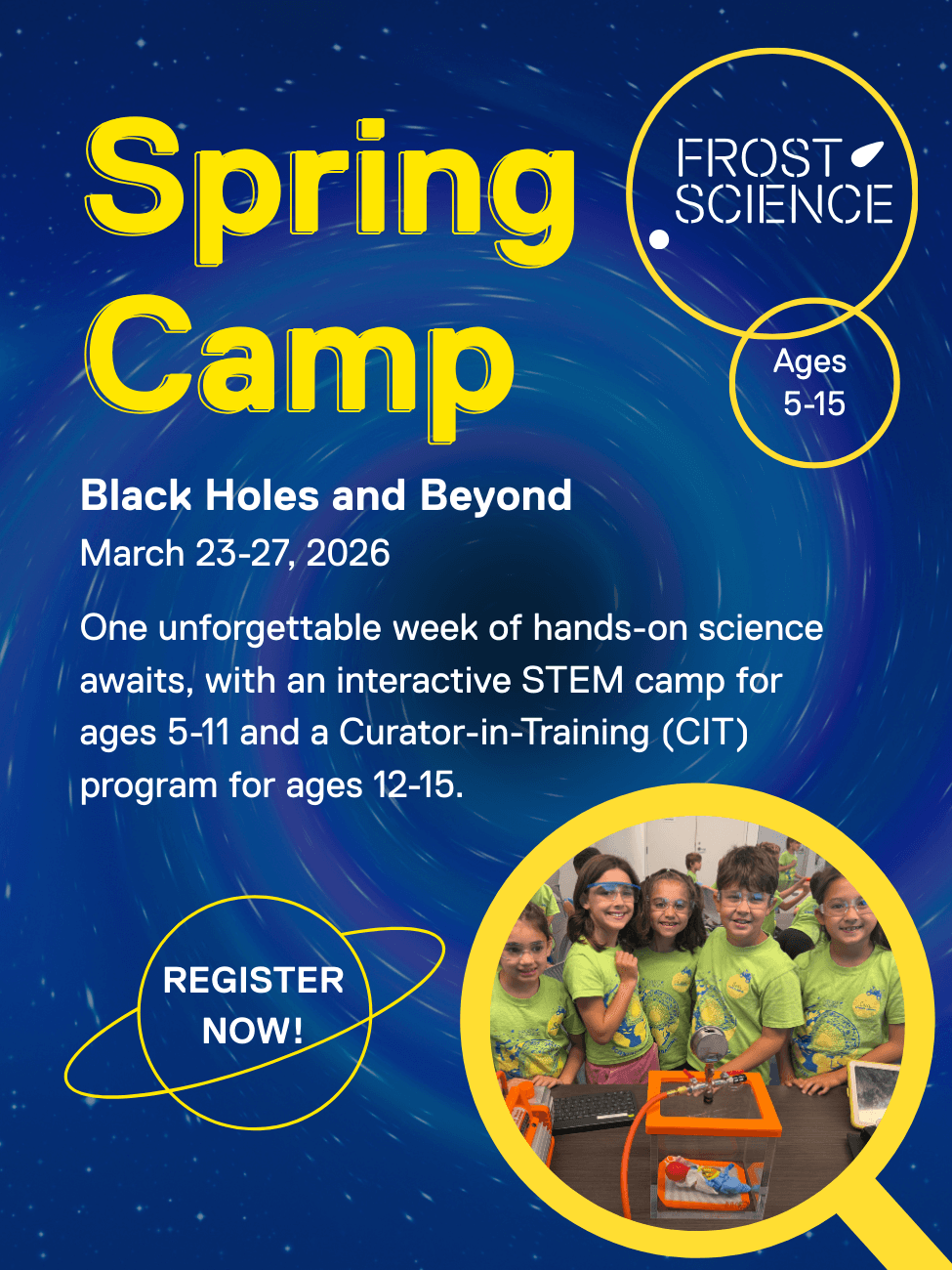 Spring Break Science Camp