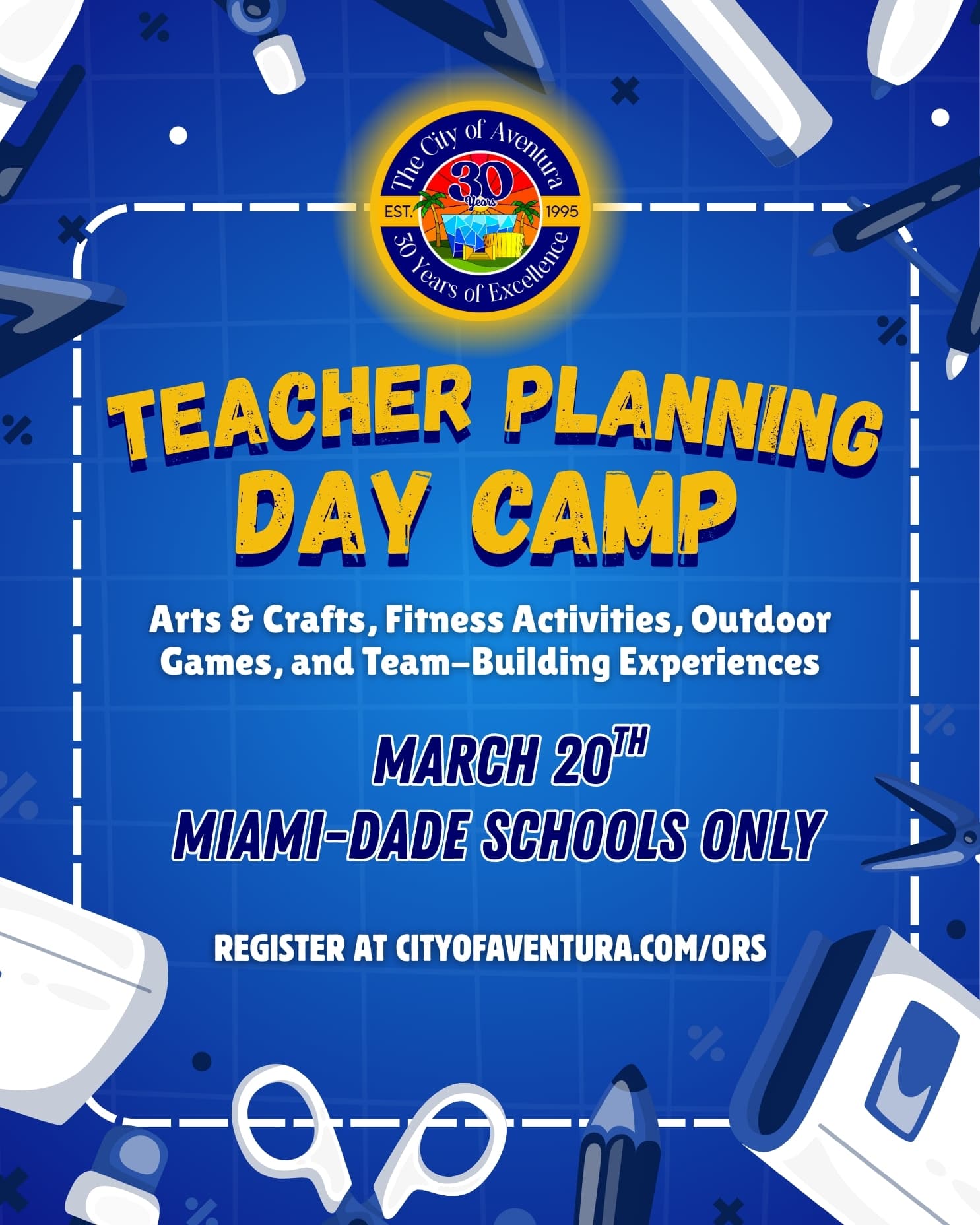 Teacher Planning Day Camp