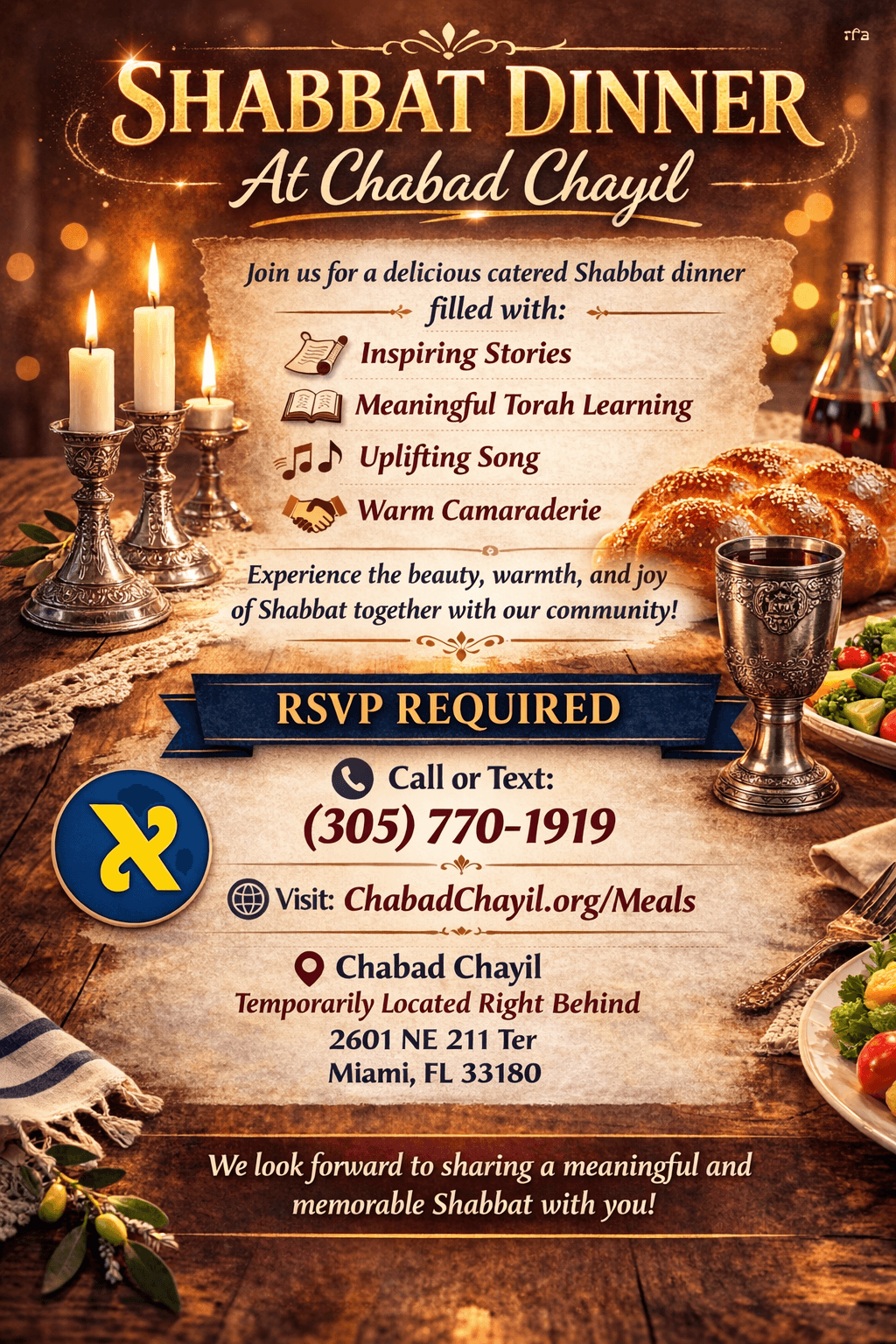 Shabbat Dinner